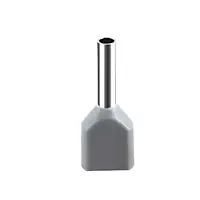 4 sq.mm Twin Insulated Ferrule GREY Pack of 10