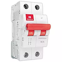 100A DP Switch Disconnector Euro 2 – White
