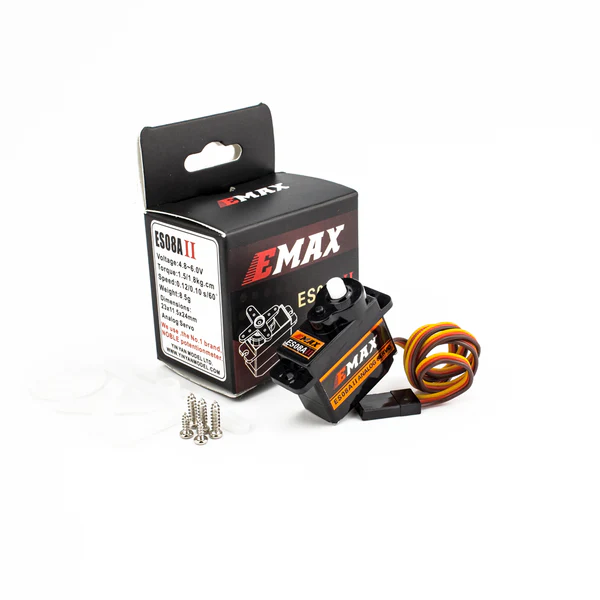 EMAX ES08A II Mini Plastic Gear Analog Servo EMAX ES08A II Mini Plastic Gear Analog Servo