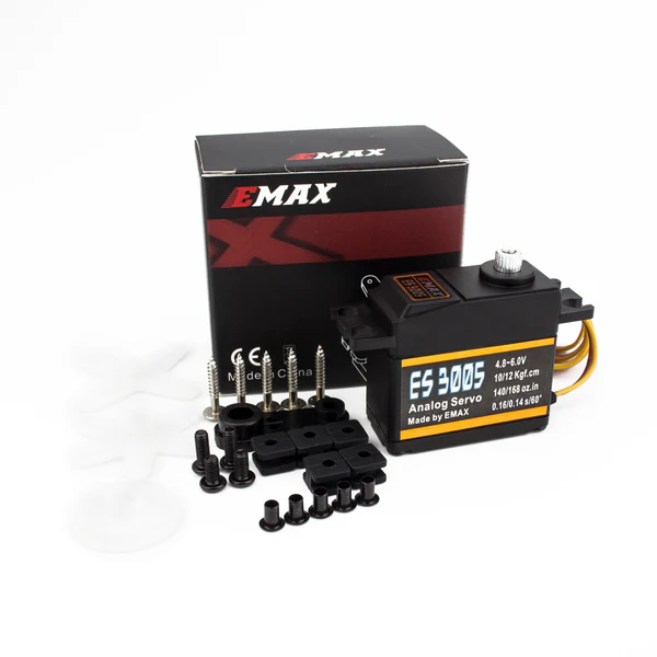 EMAX ES3005 4.8V-6V Metal Analog Servo EMAX ES3005 4.8V-6V Metal Analog Servo