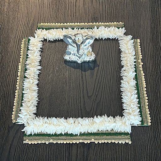 EMB GREEN RANGOLI X 4