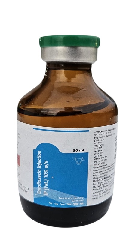 ENROFLOXACIN 10% 100ML INJ