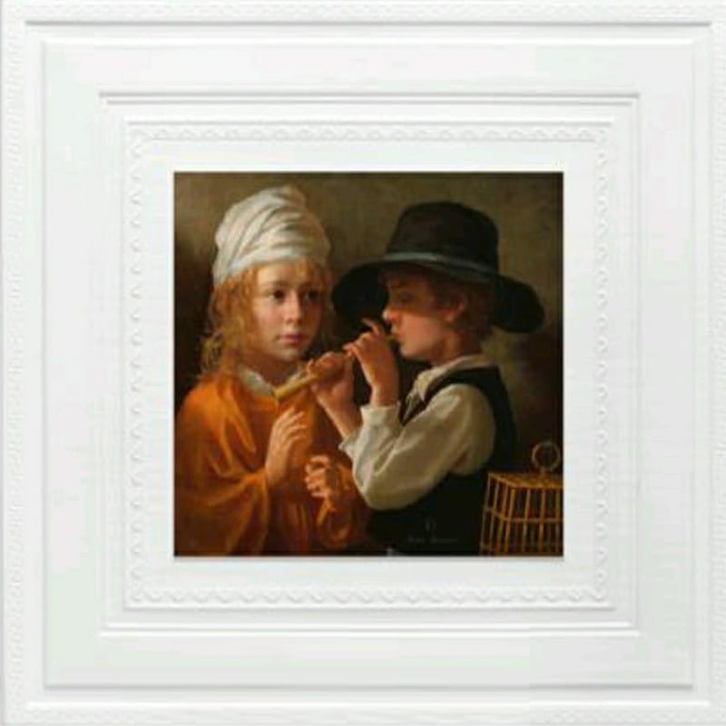 White Kids Wall Stickers Panel Self Adhesive