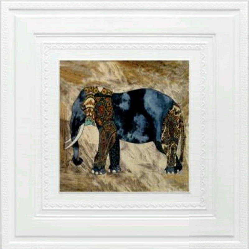 White Elephant Wall Stickers Panel Self Adhesive