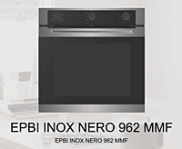 Oven Elica BI O 82L 0962 EPBI MMF Knobs Inox Black Oven Elica BI O 82L 0962 EPBI MMF Knobs Inox Black