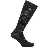 Equitheme Resille Socks/Black(31-34)