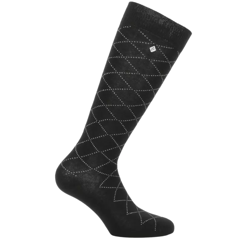 Equitheme Resille Socks/Black(31-34)
