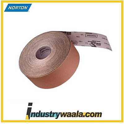 Norton 4 Inch 50 GRIT GA103 Bear Premium R240 Emery Rolls Quantity - 50 Mtr Per 1 Roll