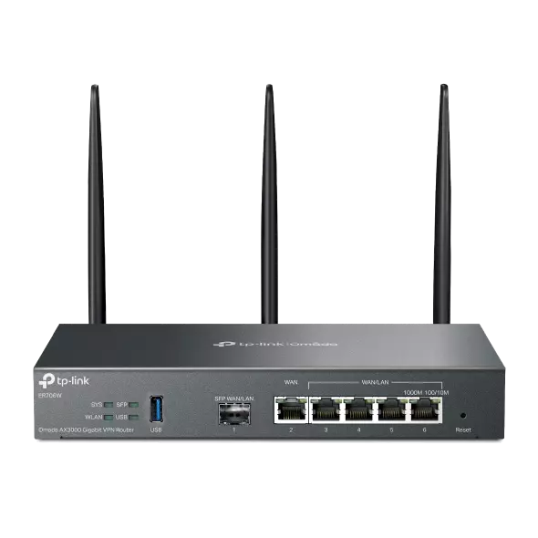 TP-Link Omada Gigabit AX3000 WiFi 6 VPN Router ,ER706W