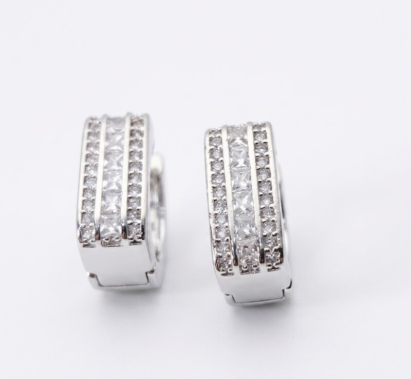 Florium™ Minimalist AD Hoop Earring [ERAD-04]