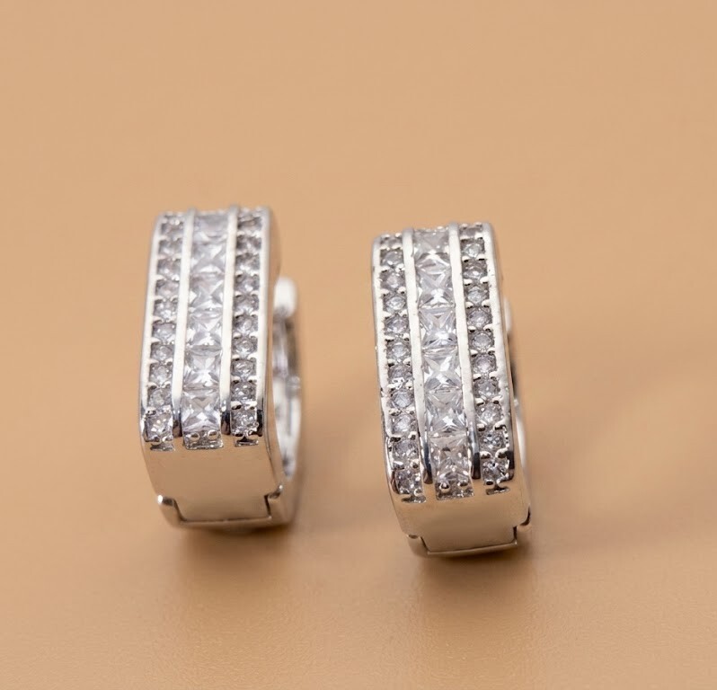 Florium™ Minimalist AD Hoop Earring [ERAD-04]