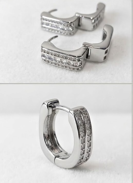 Florium™ Minimalist AD Hoop Earring [ERAD-04]