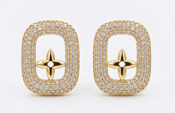 Florium™ Minimalist AD Hoop Earring [ERAD-10]