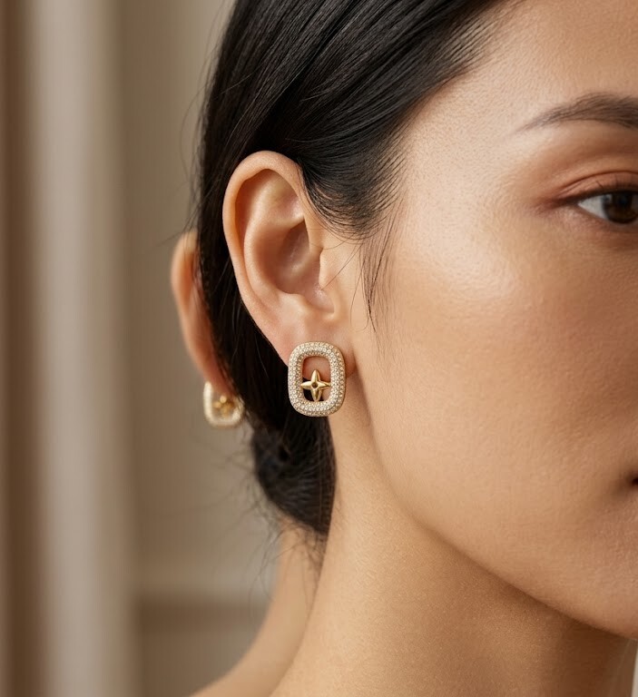 Florium™ Minimalist AD Hoop Earring [ERAD-10]