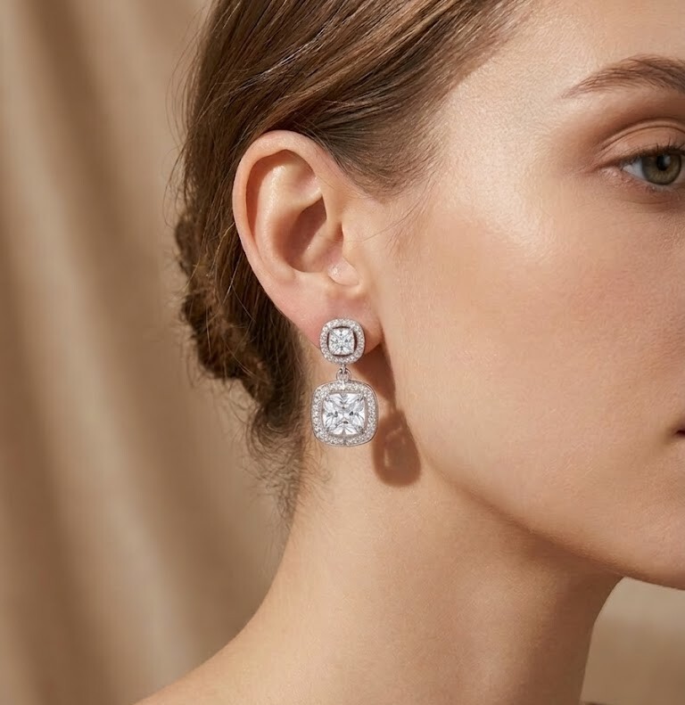 Florium™ Minimalist AD Hoop Earring [ERAD-02C]