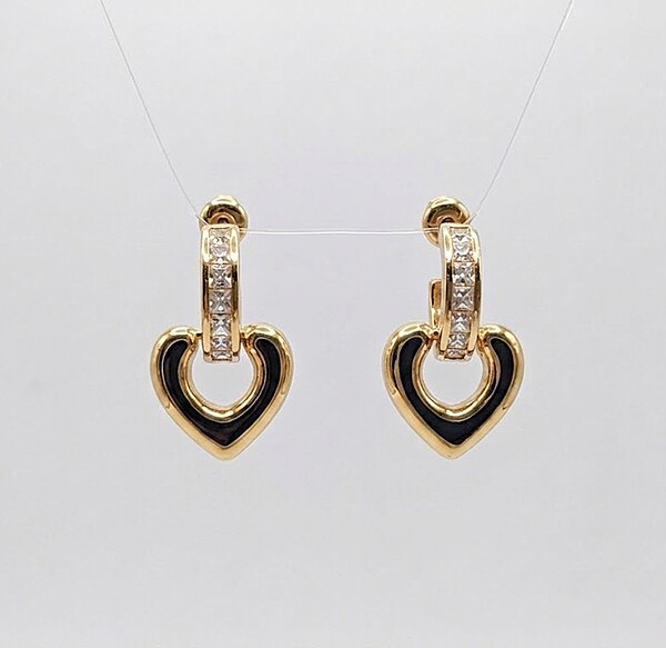 Florium™ Minimalist AD Hoop Earring [ERAD-03B]