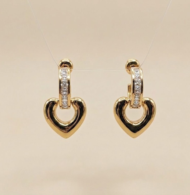 Florium™ Minimalist AD Hoop Earring [ERAD-03B]