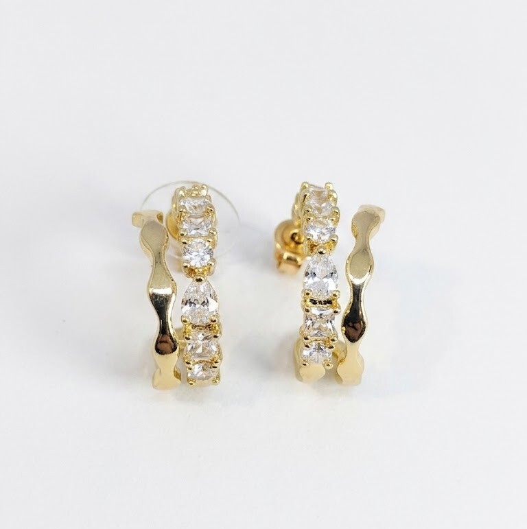 Florium™ Minimalist AD Hoop Earring [ERAD-05]