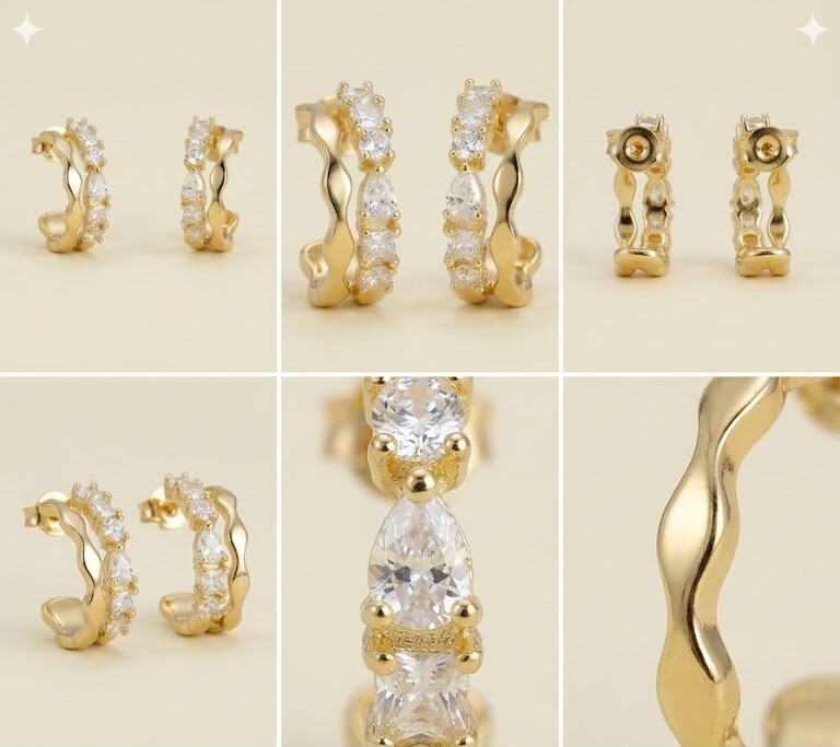 Florium™ Minimalist AD Hoop Earring [ERAD-05]