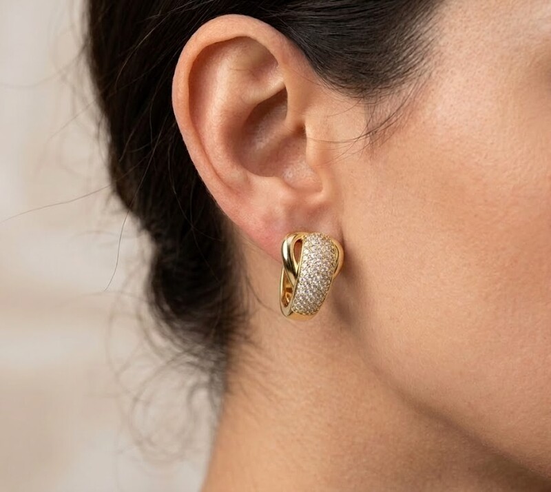 Florium™ Minimalist AD Hoop Earring [ERAD-06]