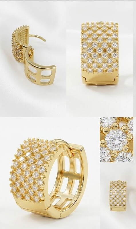 Florium™ Minimalist AD Hoop Earring [ERAD-07]
