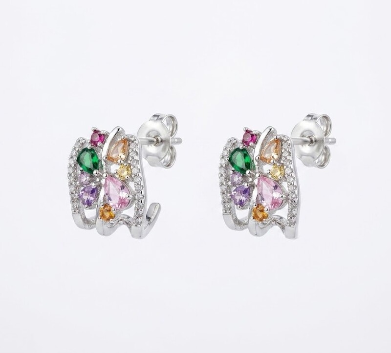 Florium™ Minimalist AD Hoop Earring [ERAD-08]