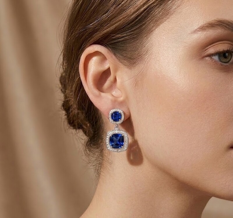Florium™ Minimalist AD Hoop Earring [ERAD-02E]