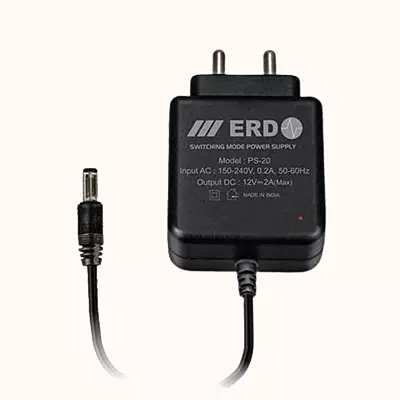 ERD SMPS ADAPTOR 12V DC-1A 5521 ( PS-10 )