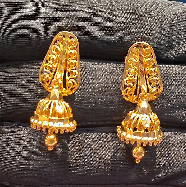 JHUMKA Gold Plated