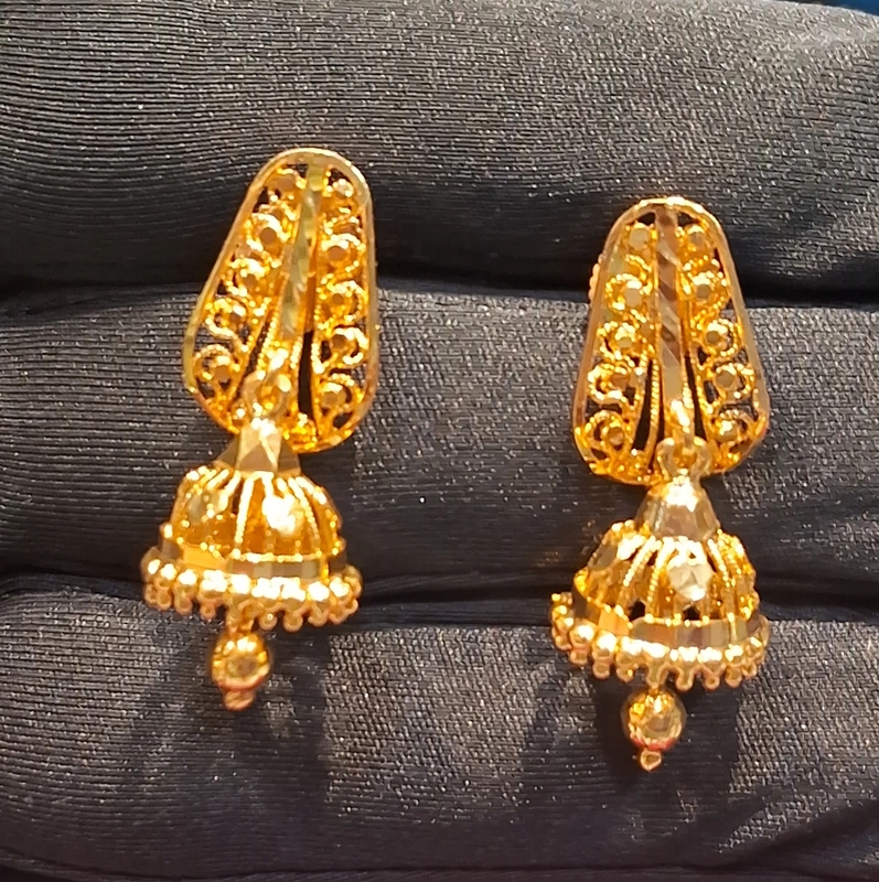 JHUMKA Gold Plated