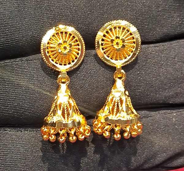 JHUMKA Gold Plated