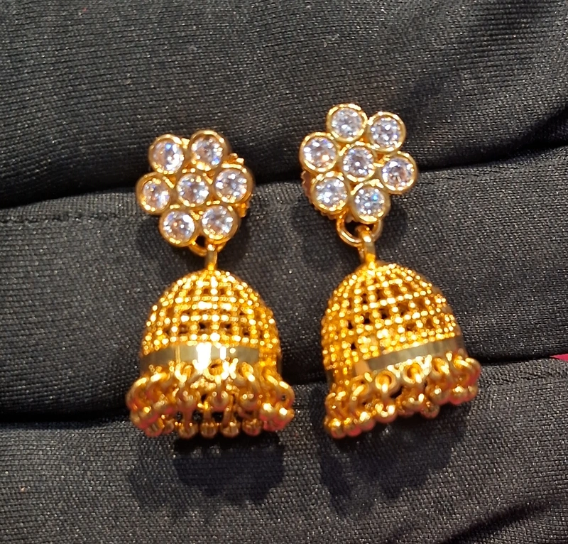 JHUMKA Gold Plated