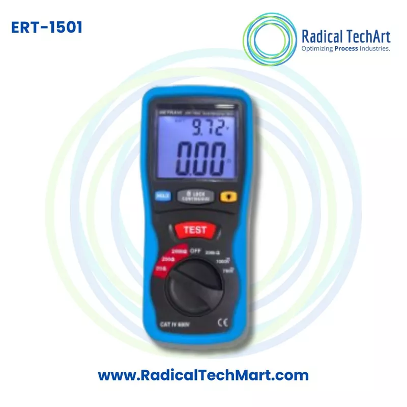 Metravi ERT-1501 Digital Earth Resistance Tester with Kit