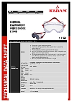 Karam ES009(CLEAR/ANTIFOG) Goggles