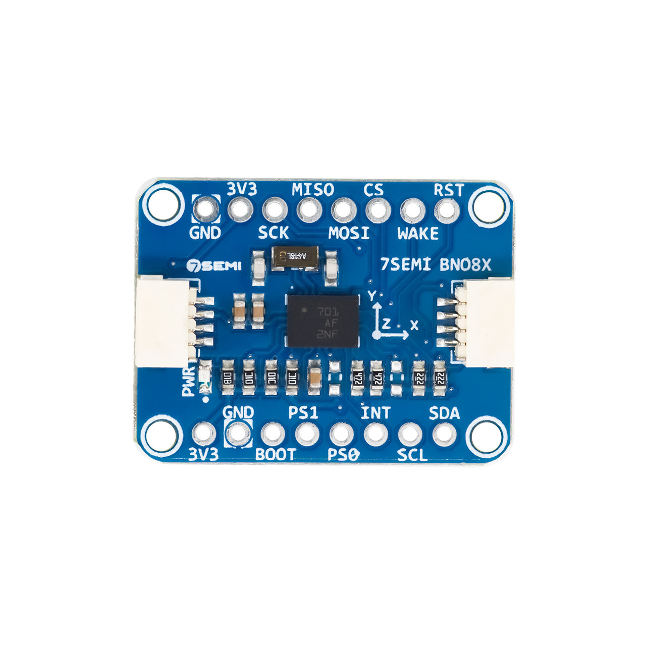 7Semi BNO085 9-DOF Orientation IMU Fusion Breakout Qwiic