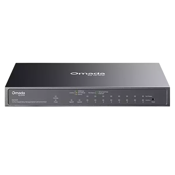 TP-LINK POE SWITCH 08 PORT GIGA +2UPLINK ETHERNET +1 UPLINK SFP COMBO ES210GP