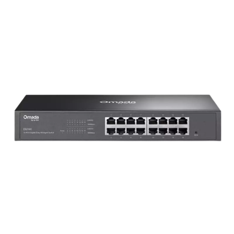 TP-LINK SWITCH 16 PORT GIGABIT EASY MANADED ES216G RACK MOUNT
