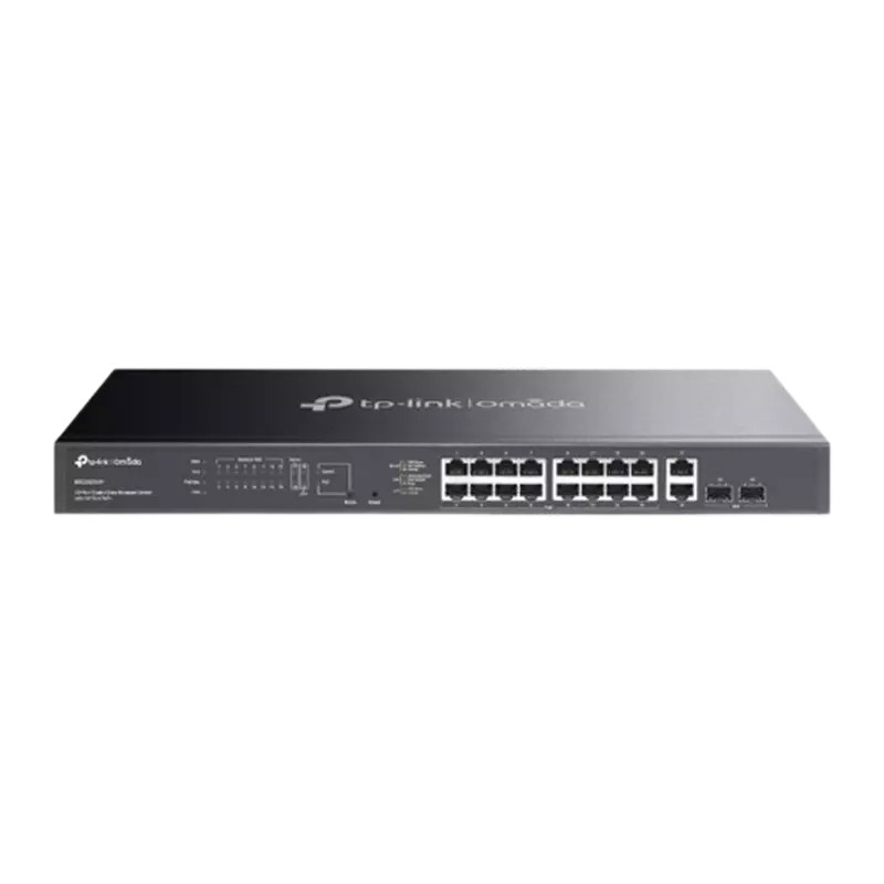 TP-LINK POE SWITCH 16 PORT GIGA +2UPLINK ETHERNET +2UPLINK SFP COMBO ES220GMP