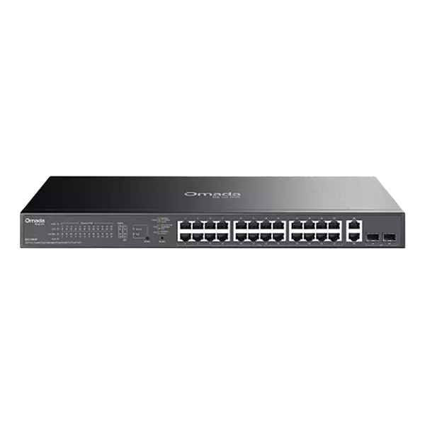 TP-LINK POE SWITCH 24 PORT GIGA +2UPLINK ETHERNET +2UPLINK SFP COMBO ES228GP