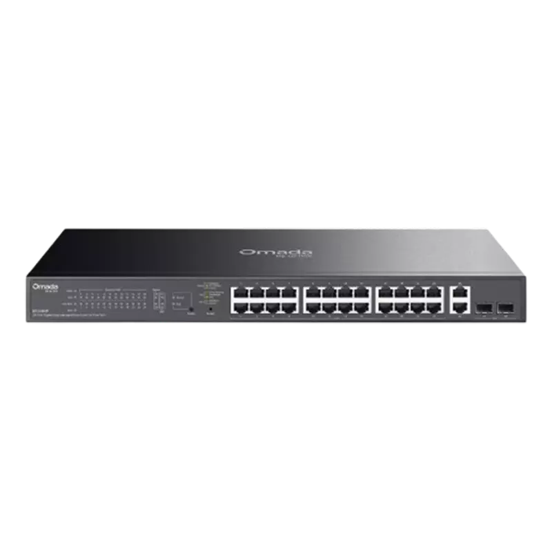 TP-LINK POE SWITCH 24 PORT GIGA +2UPLINK ETHERNET +2UPLINK SFP COMBO ES228GP