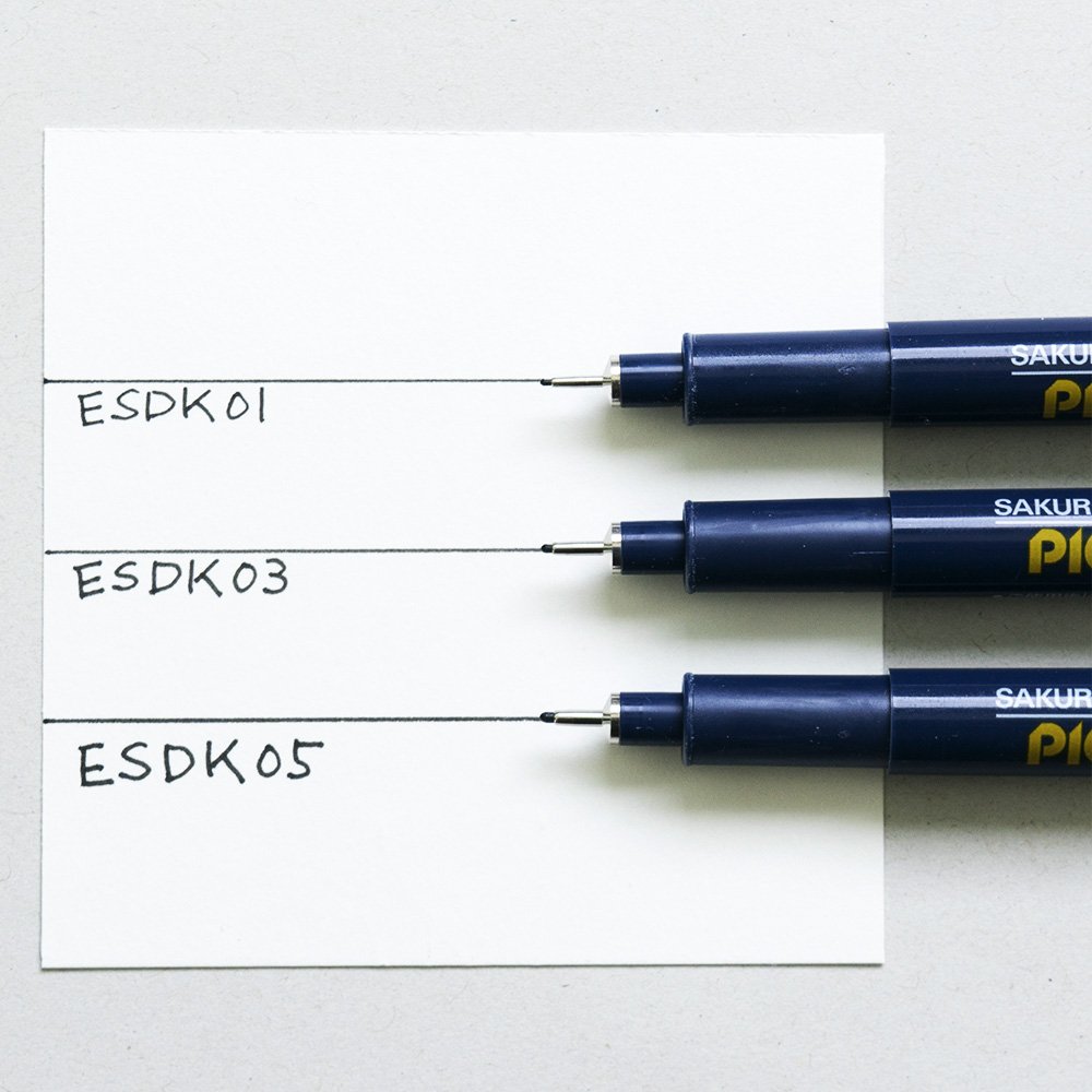 Sakura Crepas Water-Based Marker Pigma Set of 3 ESDK-3A