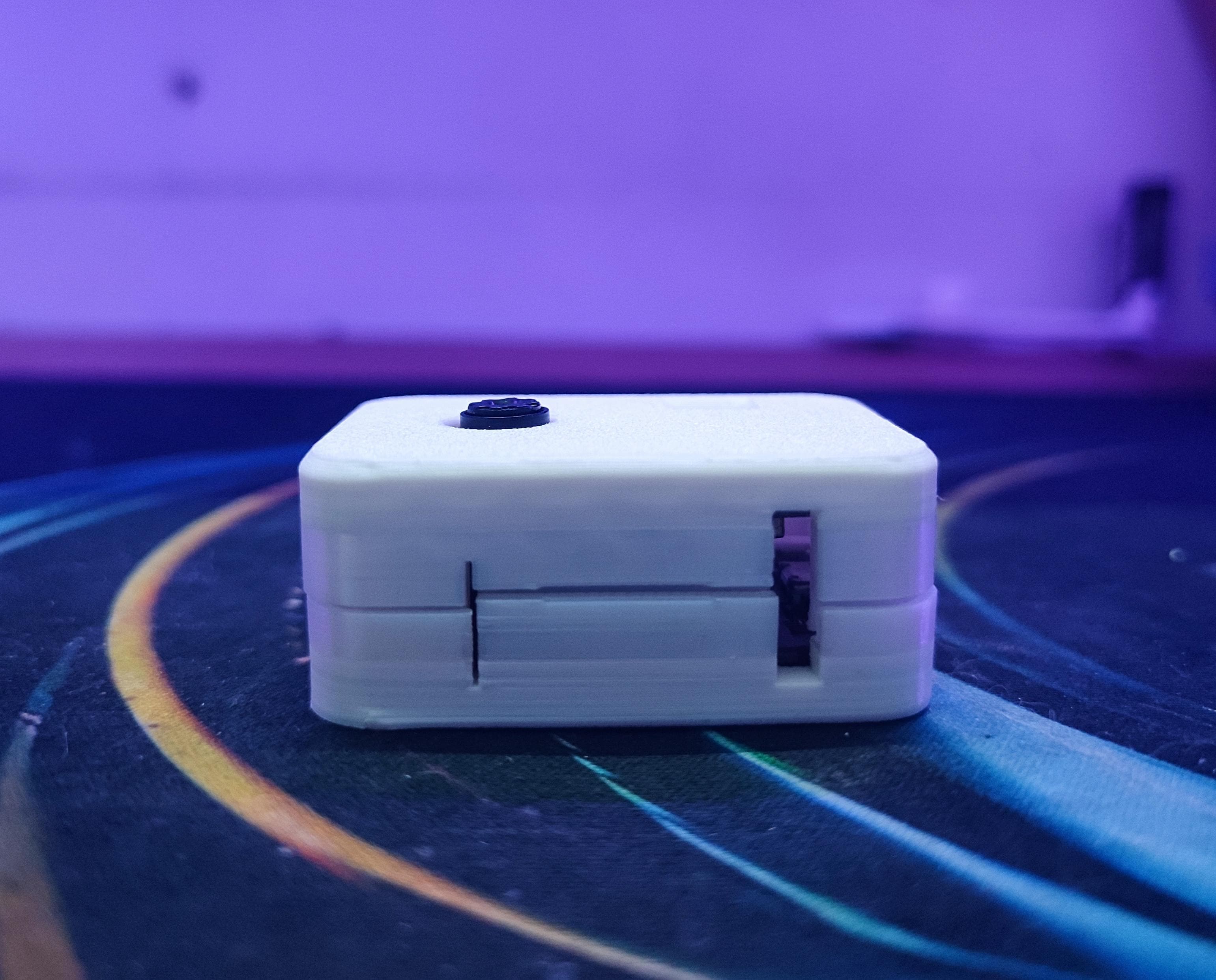 ESP32-CAM Enclosure Case with ESP32-CAM-MB Support (3D Printed)