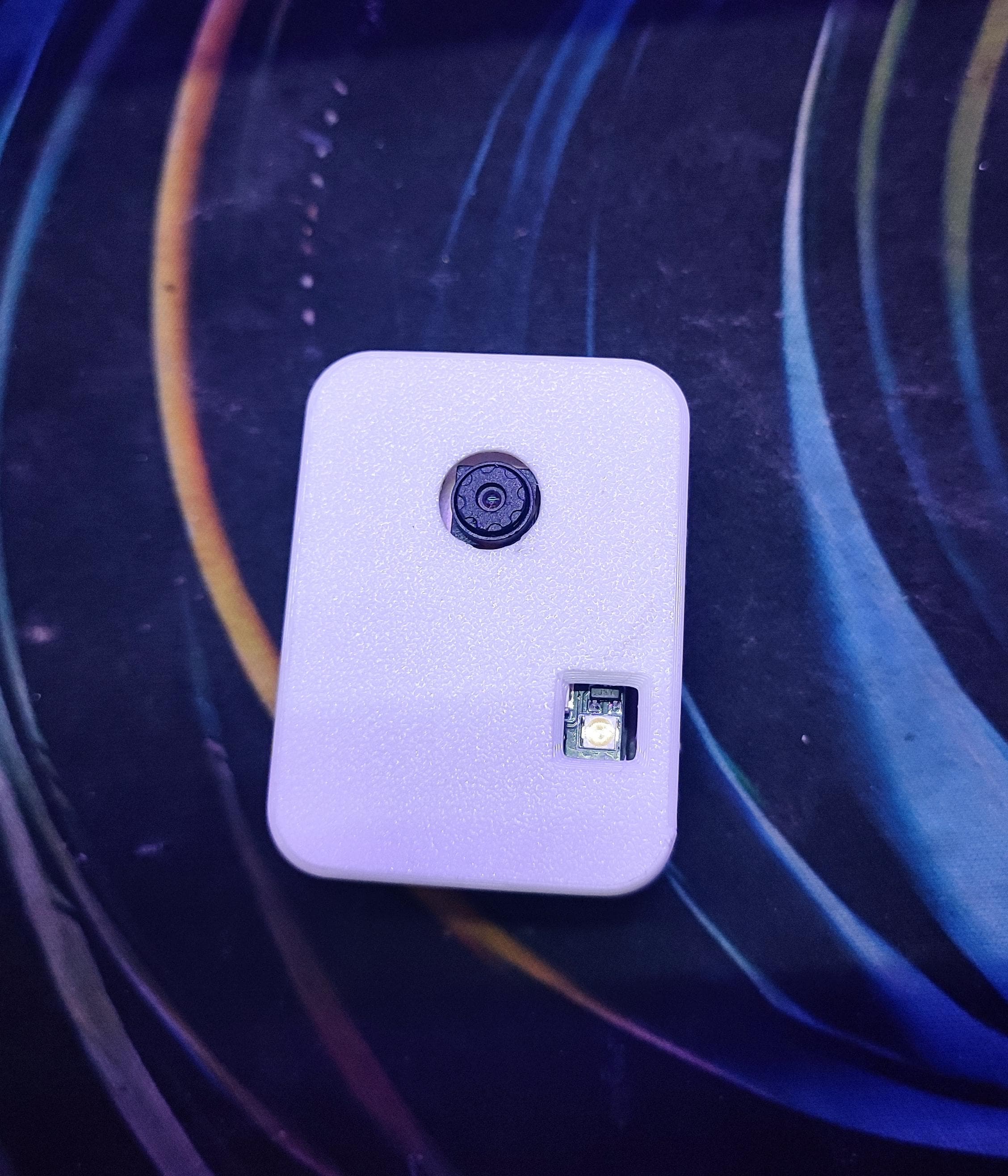 ESP32-CAM Enclosure Case with ESP32-CAM-MB Support (3D Printed)