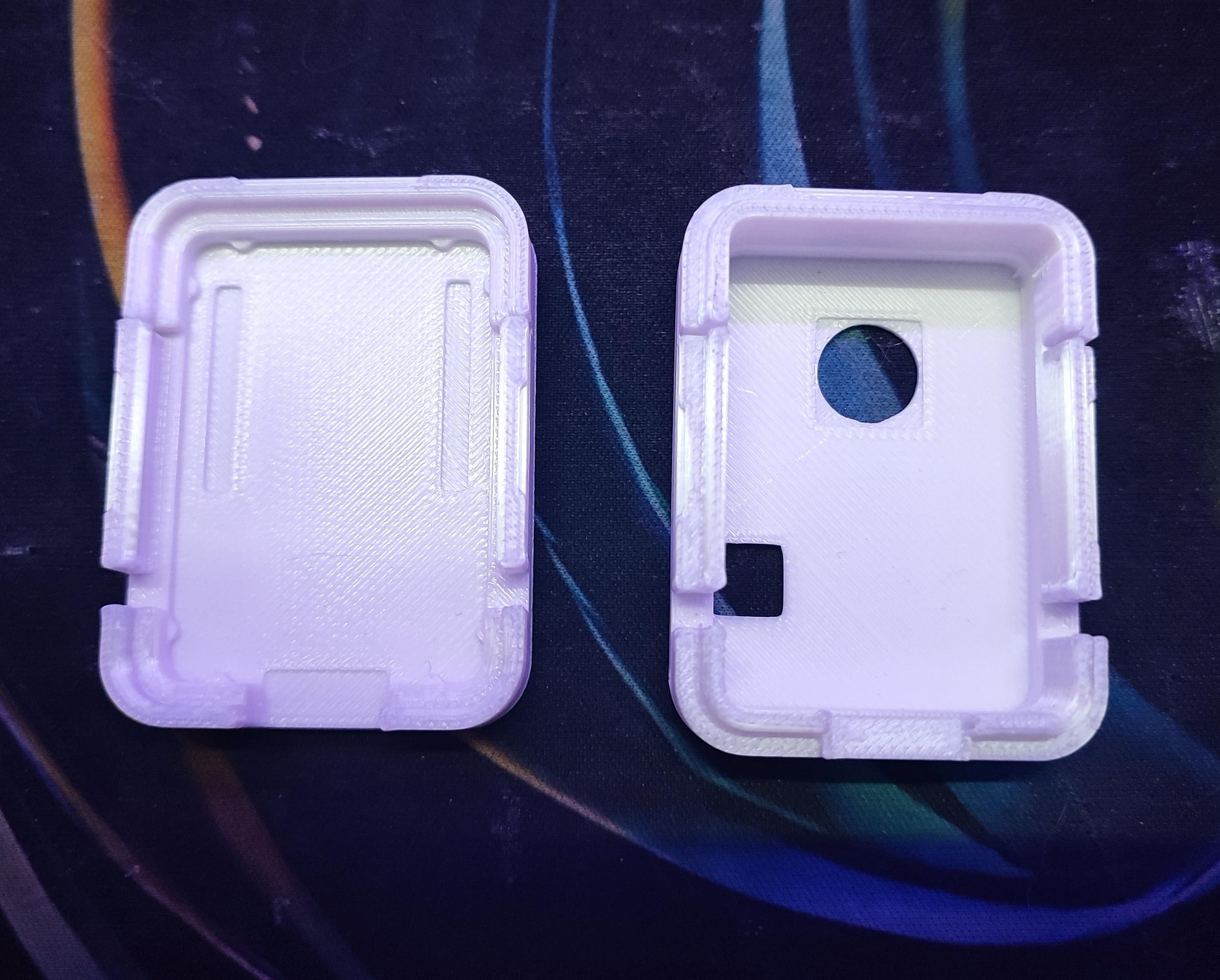 ESP32-CAM Enclosure Case with ESP32-CAM-MB Support (3D Printed)