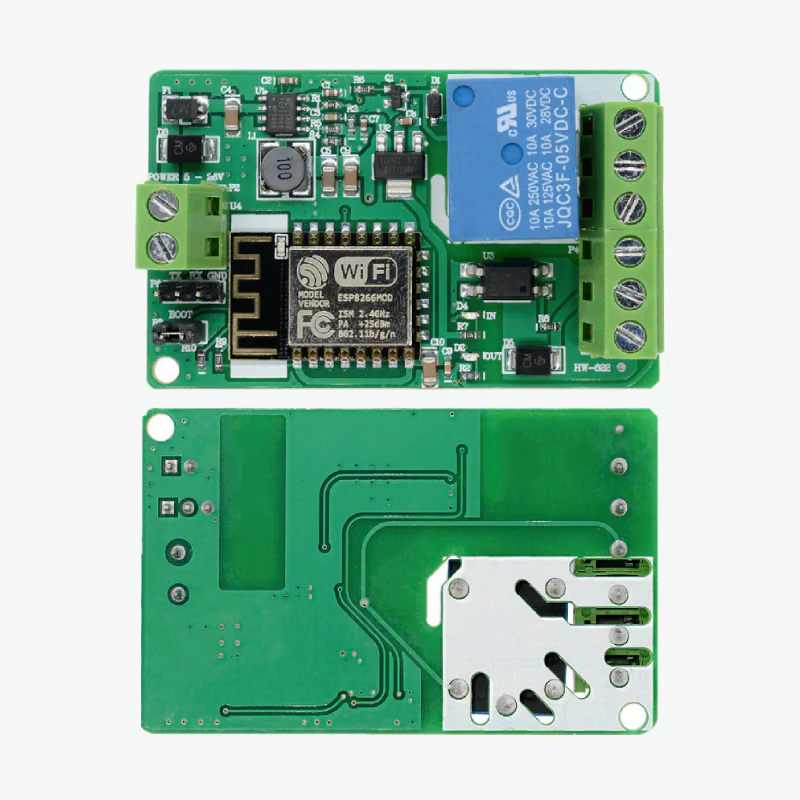 ESP8266-12E 10A 220V Network Relay WiFi Module
