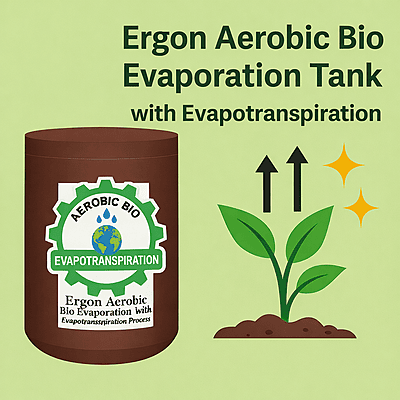 Bio STP Ergon Bio Evaporation Tank 6'25 ft Bio STP Ergon Bio Evaporation Tank 6'25 ft