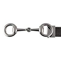 Equestro - Clincher Belt W Snaffle Bit Buckle (Black)
