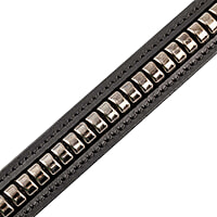 Equestro - Clincher Belt W Snaffle Bit Buckle (Black)