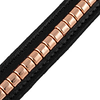 Equestro - Clincher Belt W Snaffle Bit Buckle (Black)