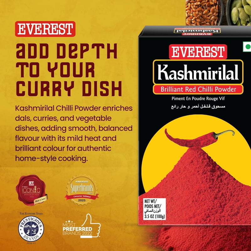 EVEREST KASHMIRILAL CHILLY POWDER - 100G